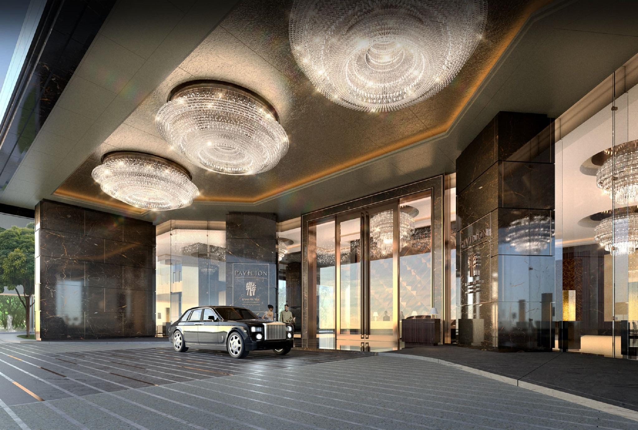 Pavilion Hotel Kuala Lumpur Managed By Banyan Tree Экстерьер фото The entrance of the Ritz-Carlton, Chengdu
