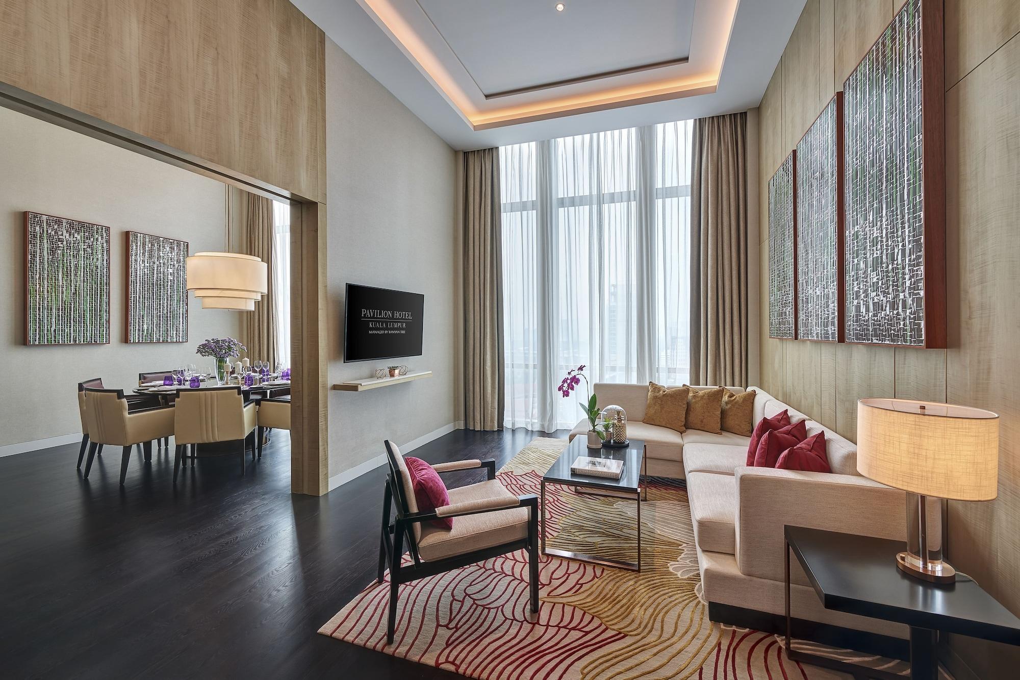 Pavilion Hotel Kuala Lumpur Managed By Banyan Tree Экстерьер фото A suite at the hotel