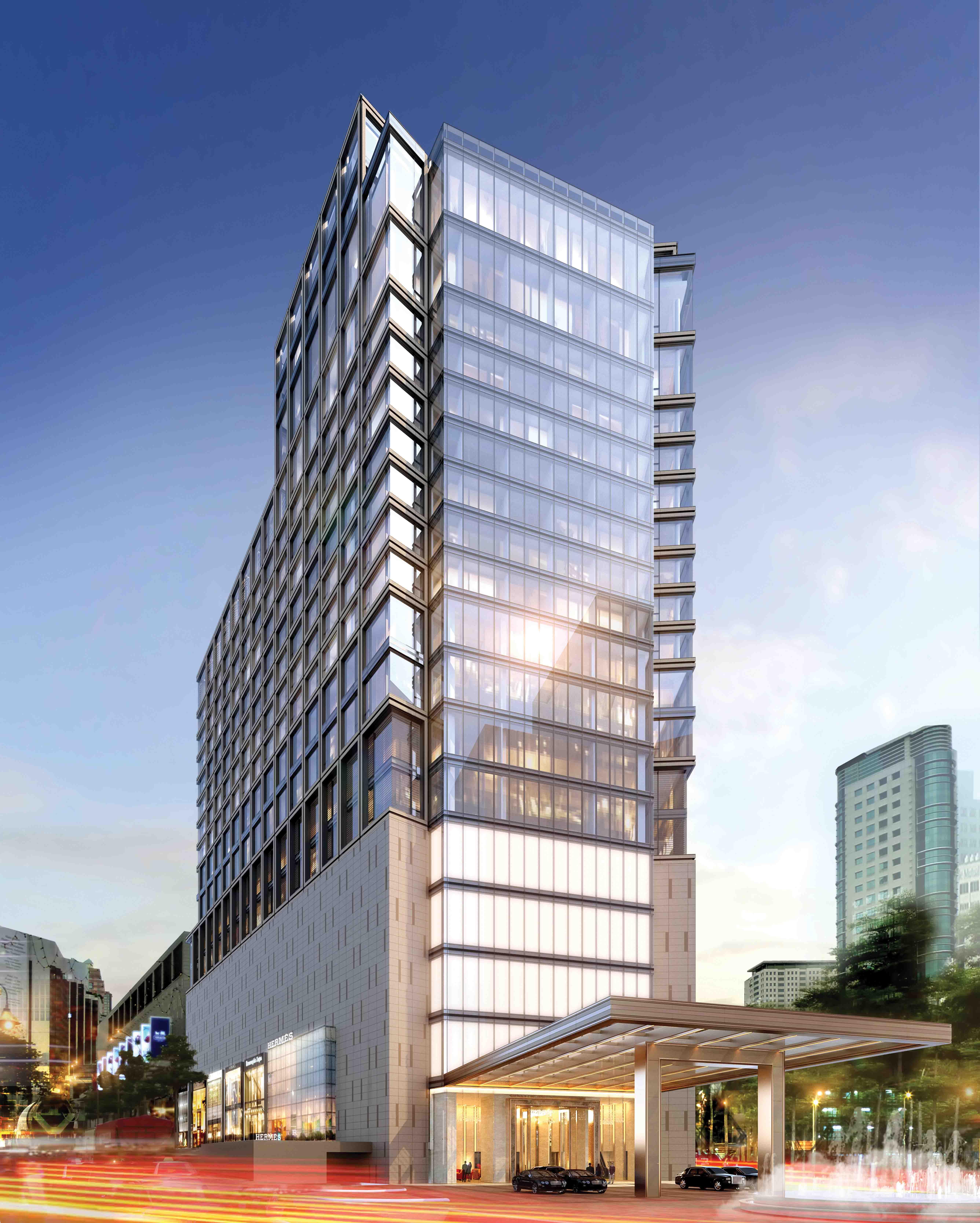 Pavilion Hotel Kuala Lumpur Managed By Banyan Tree Экстерьер фото The proposed building